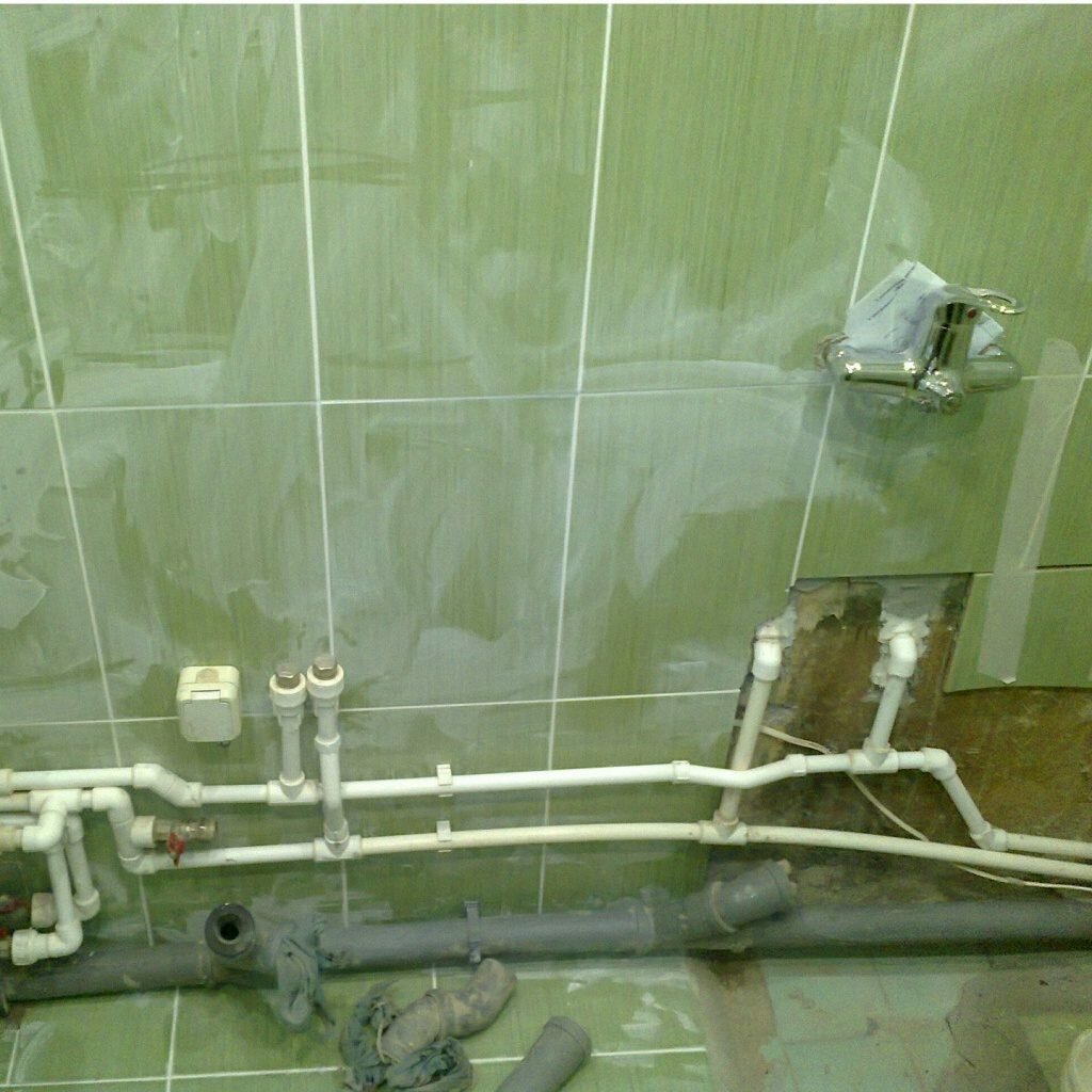 Прокладка трубопровода