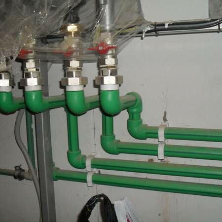 Монтаж точки водоснабжения